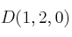 D(1,2,0)