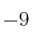 -9