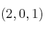 (2,0,1)