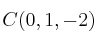 C(0,1,-2)