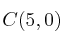 C(5, 0)