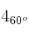 4_{60^o}