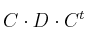 C \cdot D \cdot C^t