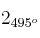 2_{495^o}