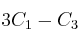 3C_1 - C_3