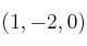 (1,-2,0)