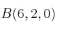 B(6,2,0)