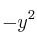 -y^2