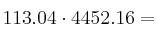 113.04 \cdot 4  452.16= 
