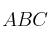 ABC