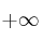 +\infty