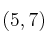 (5,7)