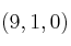(9,1,0)