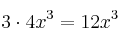 3 \cdot 4x^3 = 12x^3