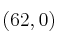 (62,0)