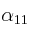 \alpha_{11}