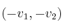 (-v_1,-v_2)