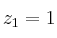 z_1=1