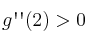 g\textsc{\char13}\textsc{\char13}(2)>0