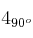 4_{90^o}
